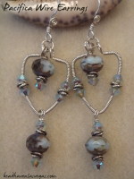 Pacifica Wire Earrings Box Art